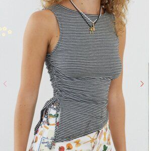 Erin Tank LISA SAYS GAH Caviar Gingham